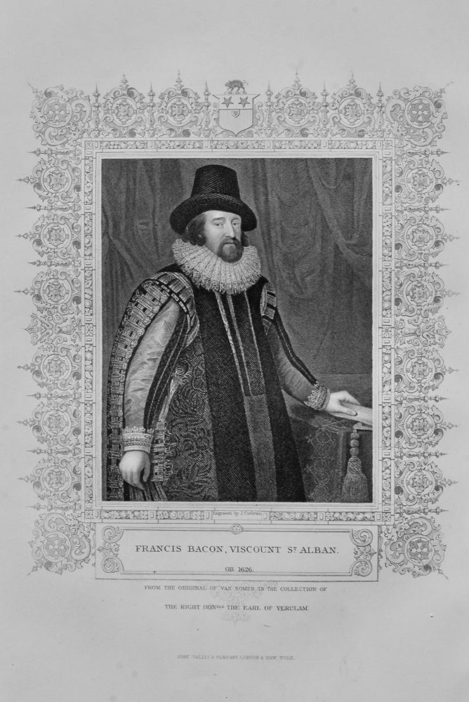 Francis Bacon, Viscount St. Alban.