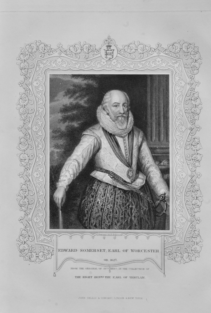 Edward Somerset, Earl of Worcester. 