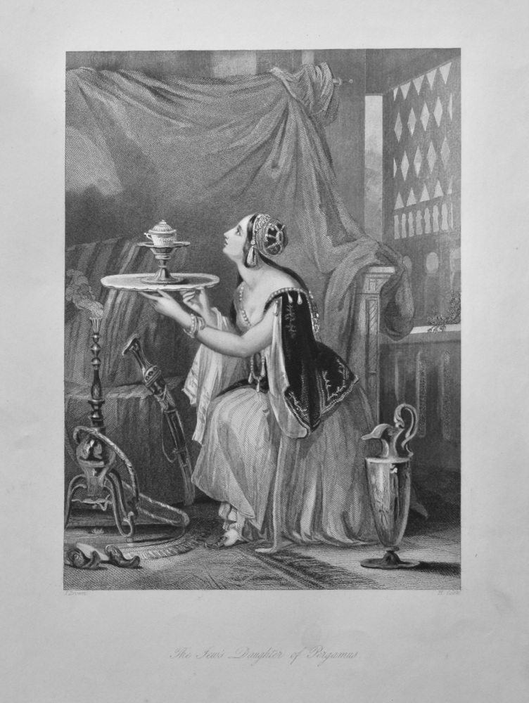 The Jew's Daughter of Pergamus.  1845.