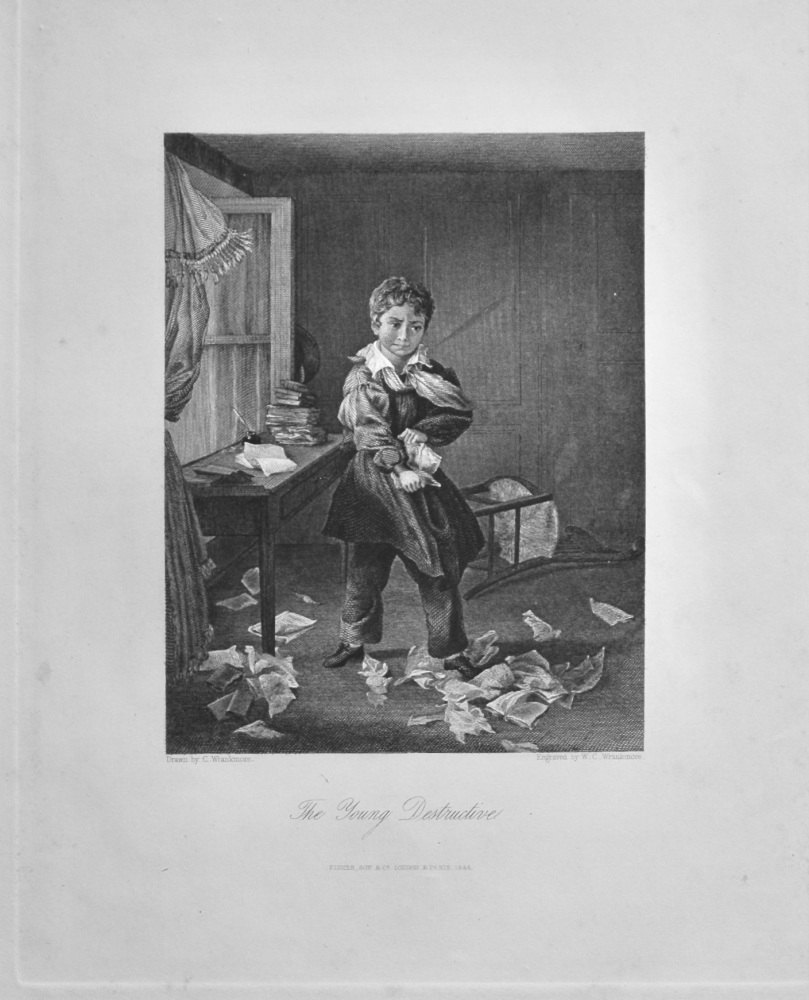 The Young Destructive.  1844.