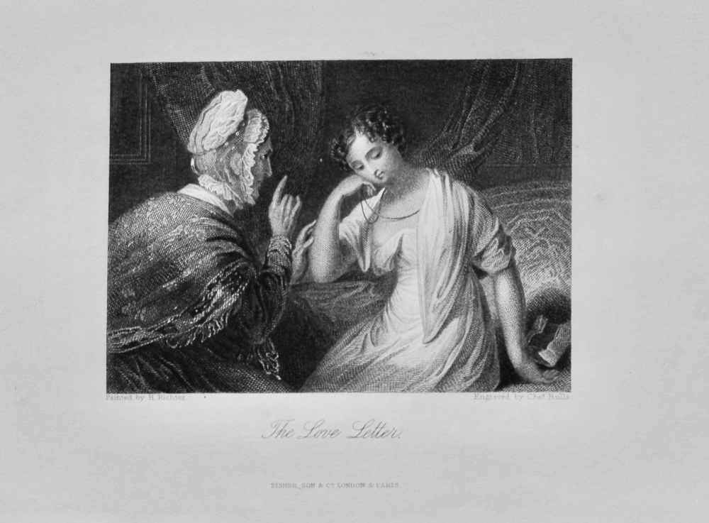 The Love Letter.  1844.