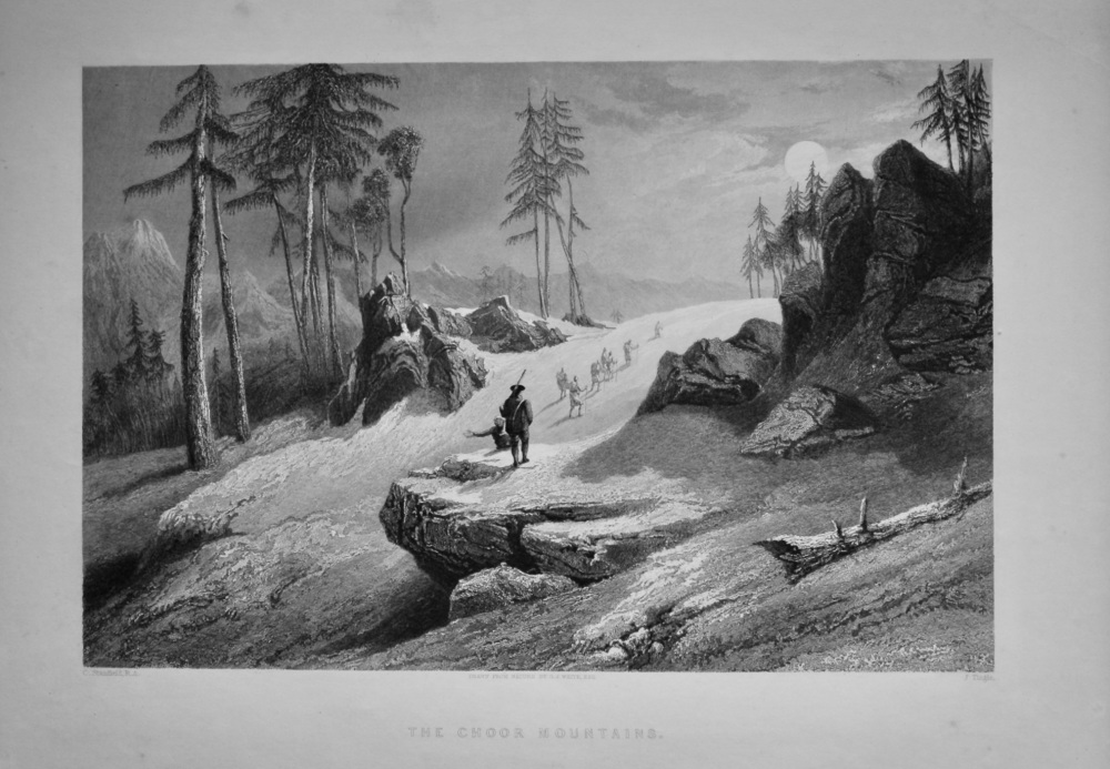 The Choor Mountains.  1845.