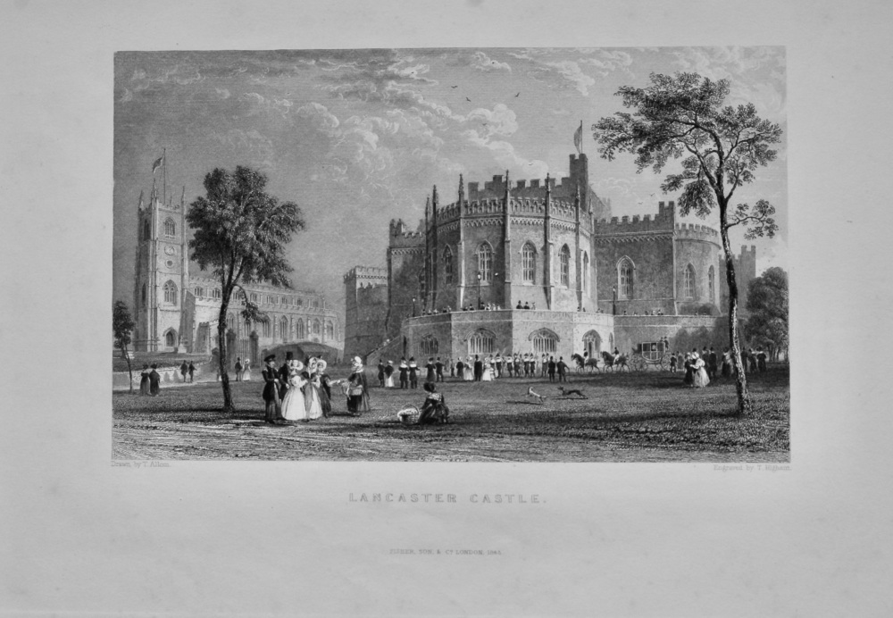 Lancaster Castle. 1845.