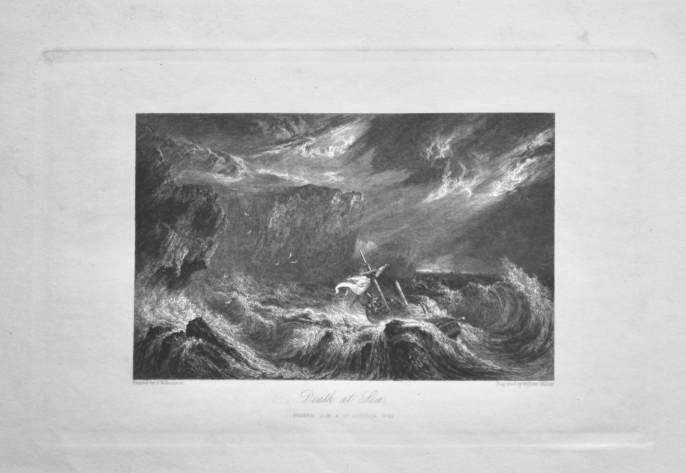 Death at Sea. 1845.