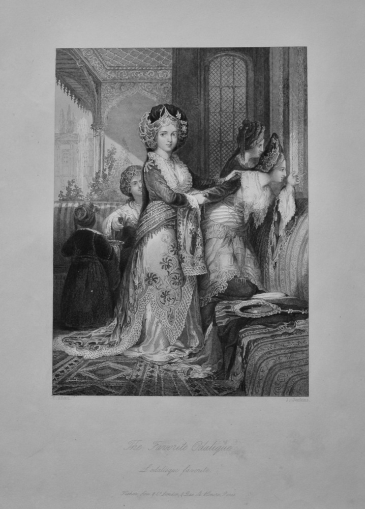 The Favourite Odalique.  1845c.