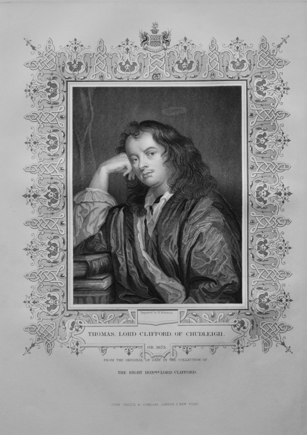 Thomas, Lord Clifford, of Chudleigh.  1850c.