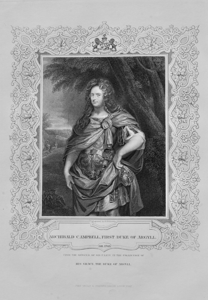 Archibald Campbell, First Duke of Argyll.  1850c.