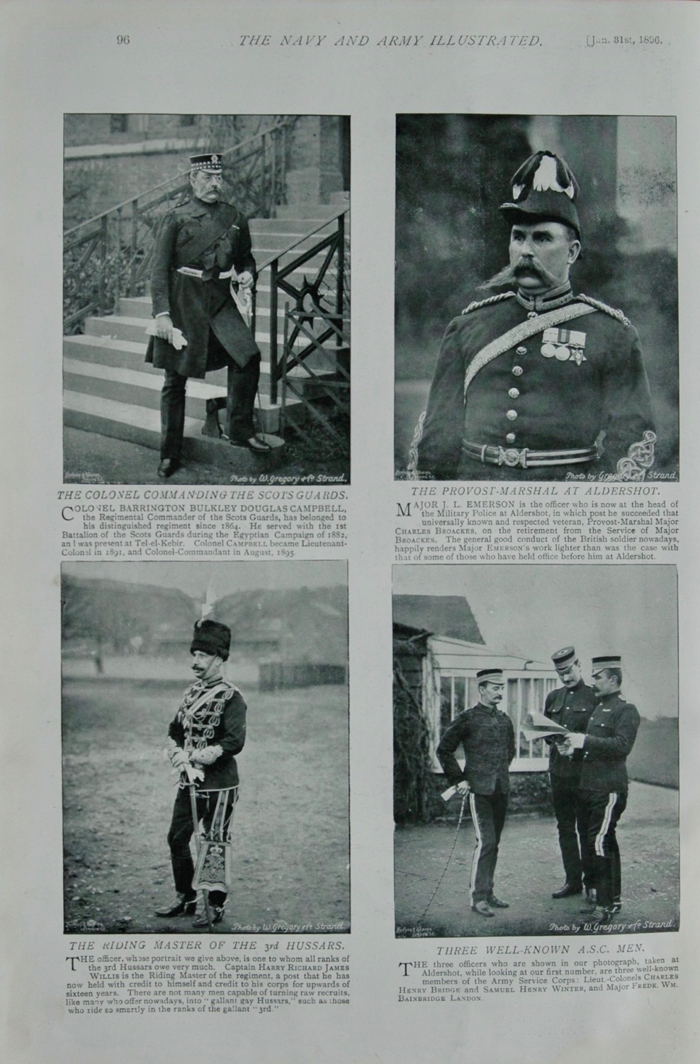 Original page from Navy & Army Illustrated 1896