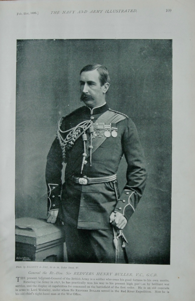 General The Right Hon. Sir Henry Redvers Henry Buller, V.C., G.C.B.
