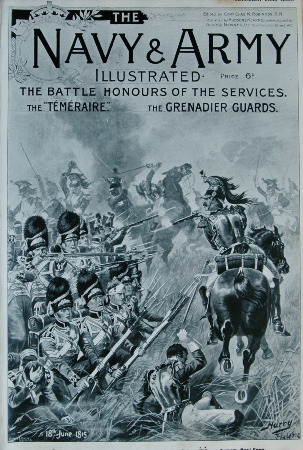 Original Full copy from Navy & Army Illustrated, 1896