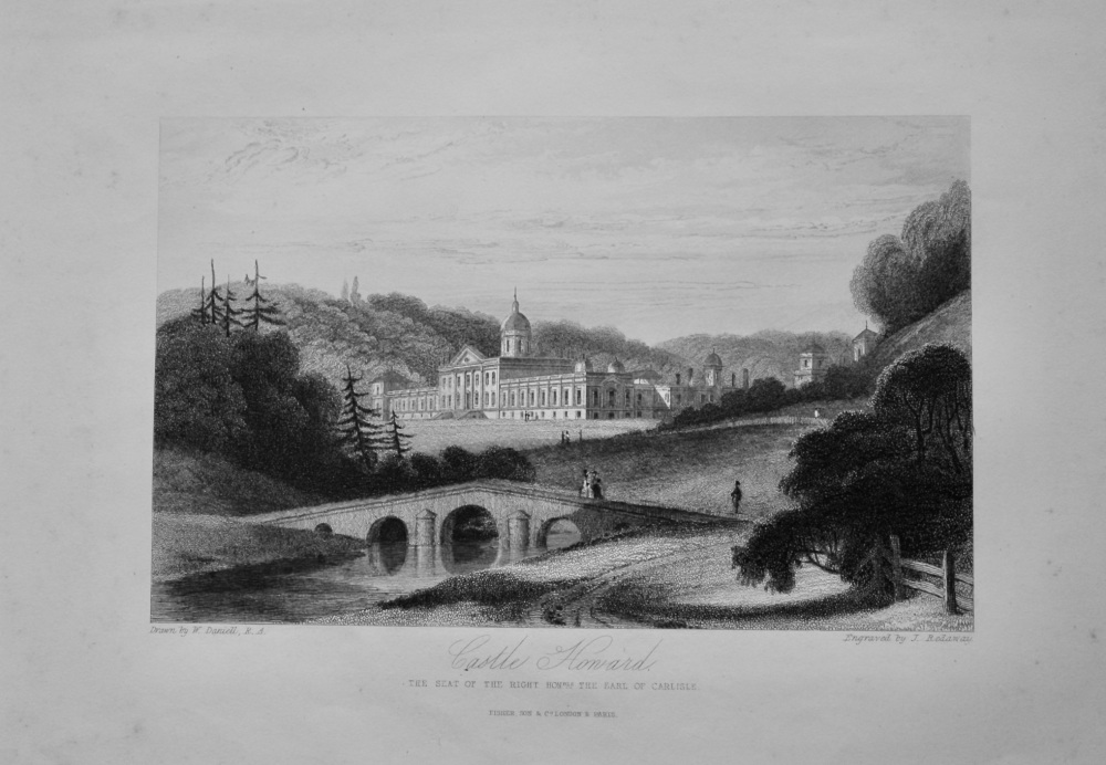 Castle Howard.  1850c.
