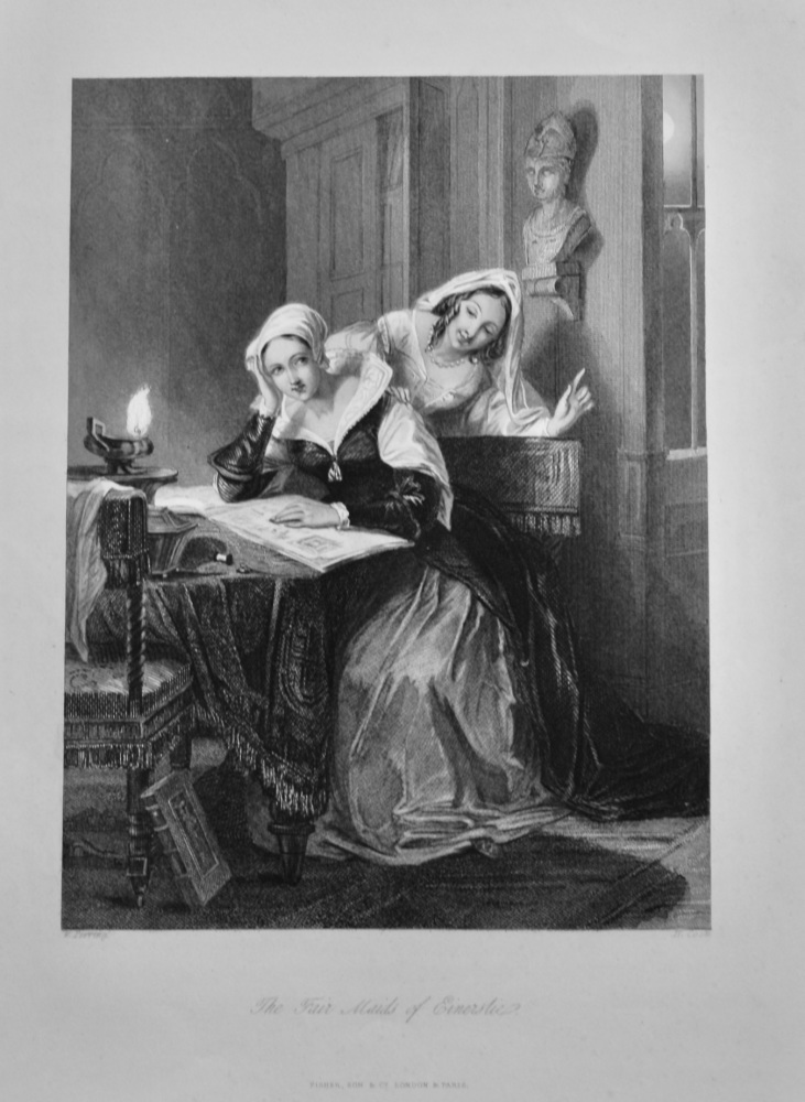 The Fair Maids of Einerslie.  1850c.