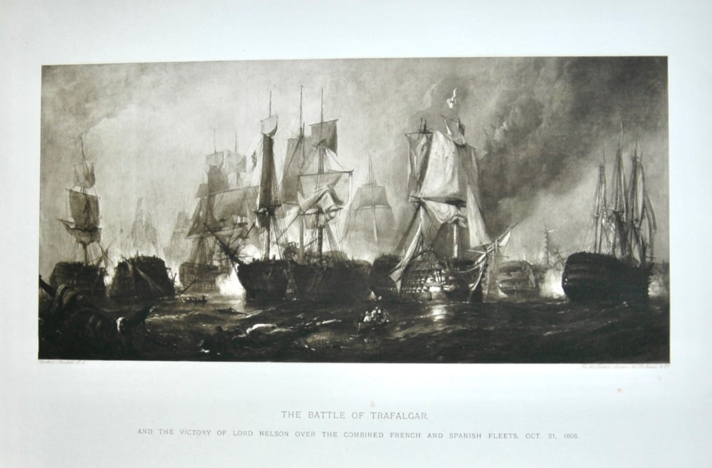 The Battle of Trafalgar.  