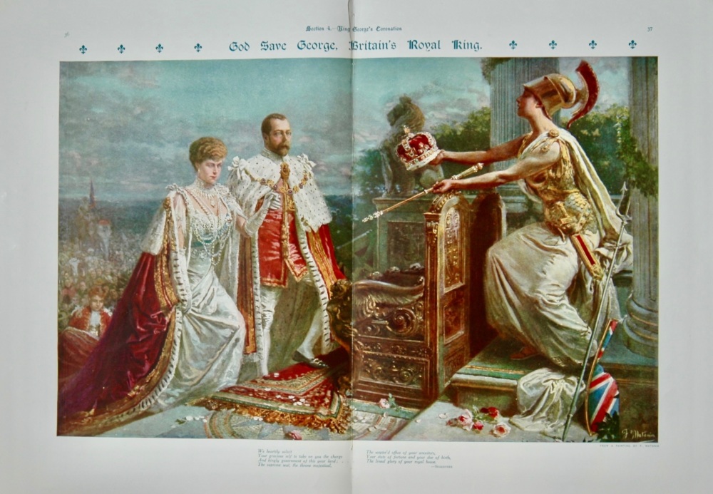 God Save George, Britain's Royal King. 1911.