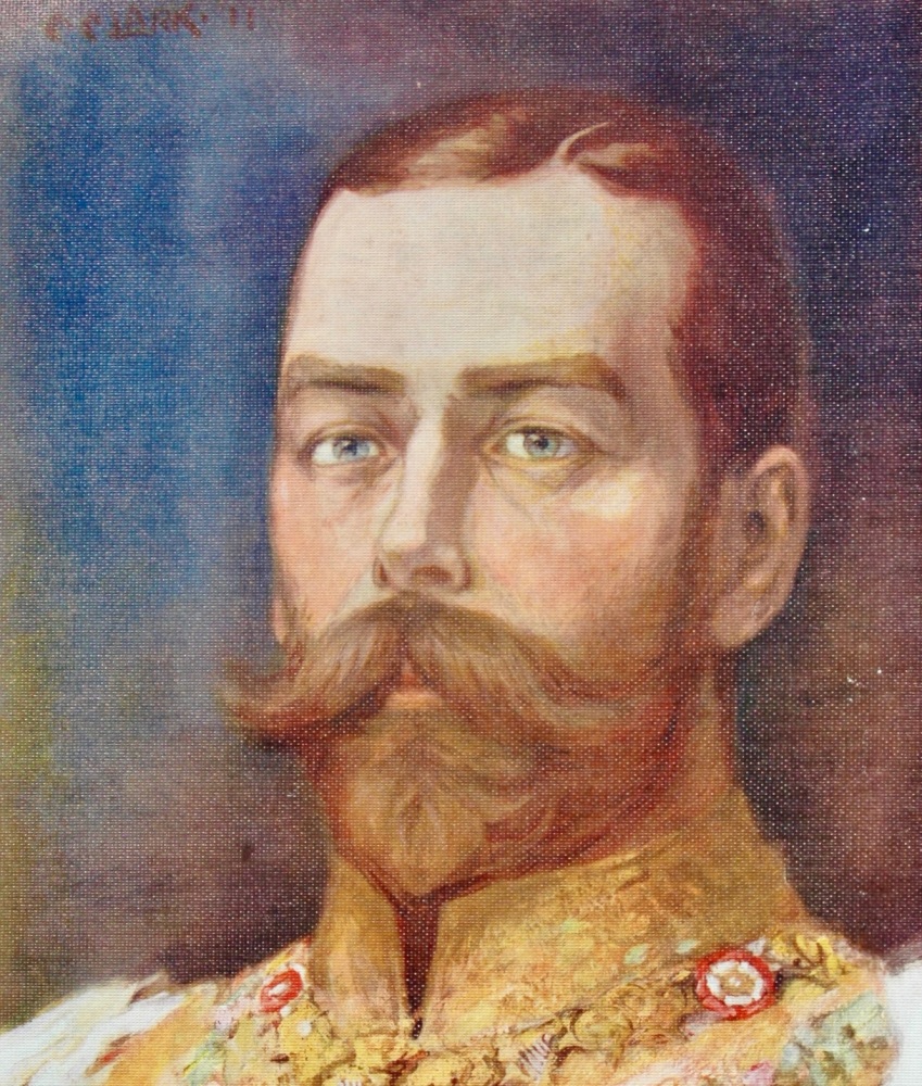 His Majesty King George V. (From a Painting by Christopher Clark, R.I.)  19