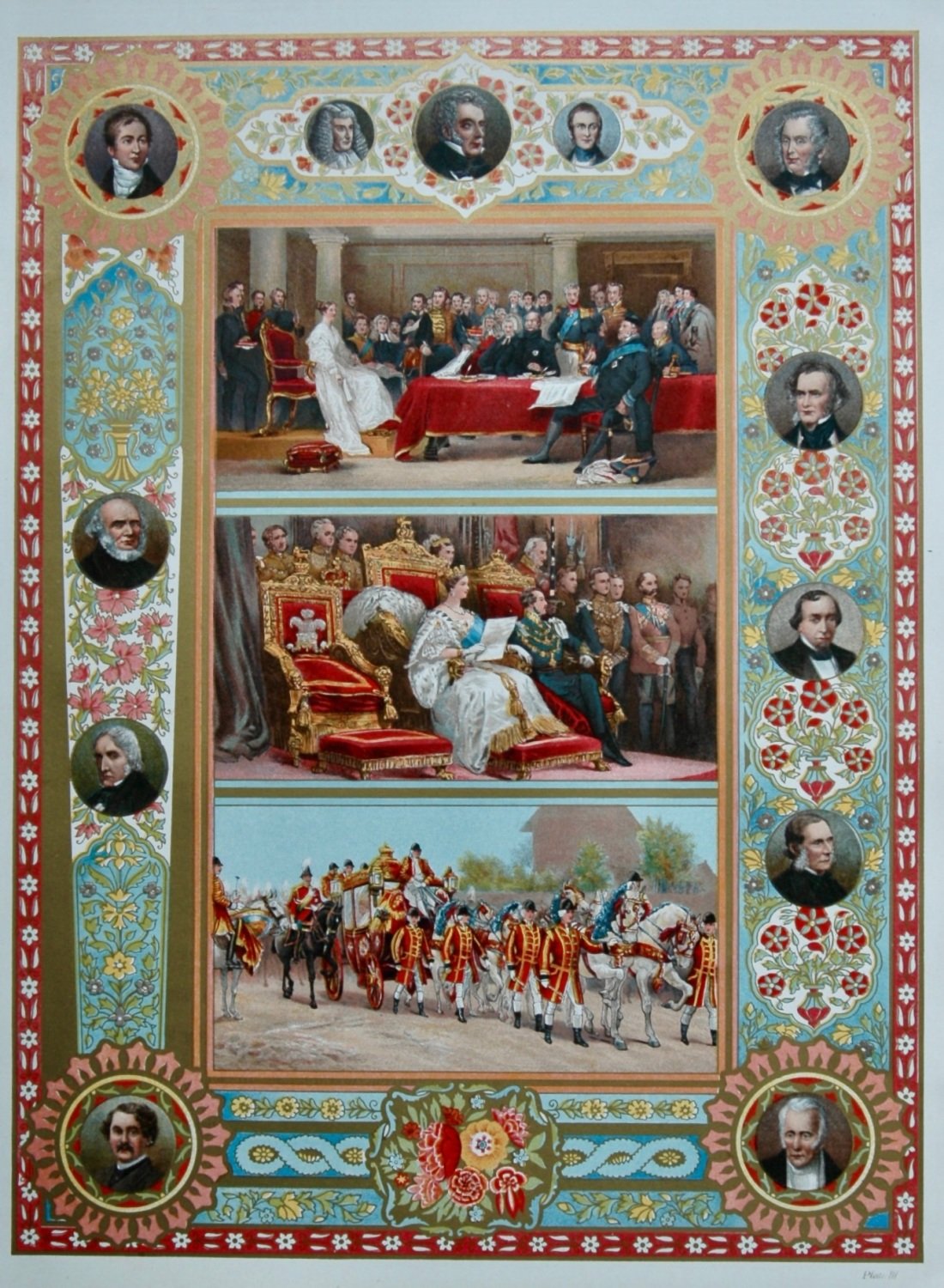 The Queen's First Council.  (Victoria). 