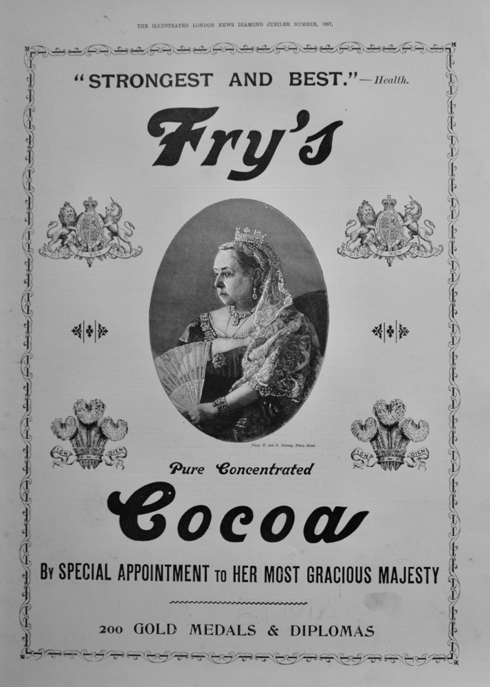 Fry's Cocoa.  1897.