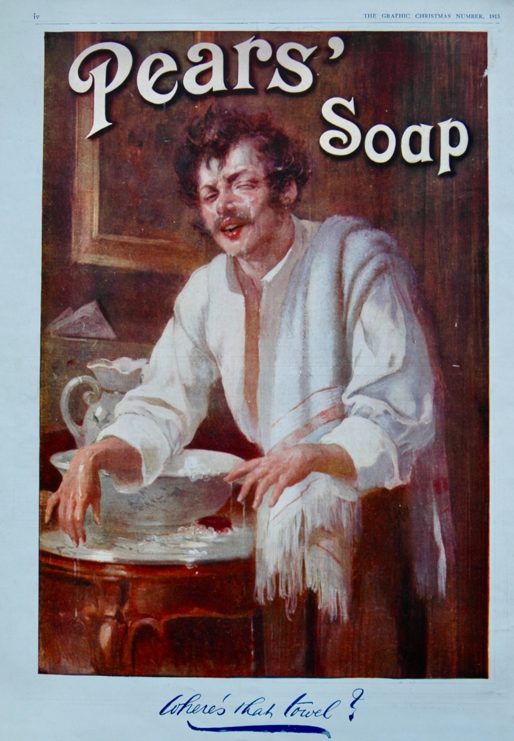 Pear's Soap.  1913.