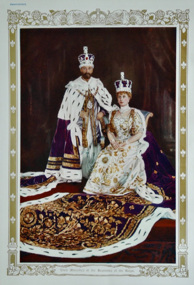 Their Majesties at the Beginning of the Reign. 
