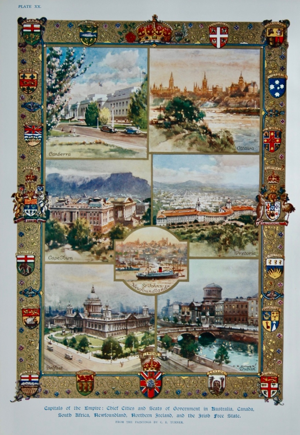 Capitals of the Empire : Chief Cities and Seats of Government in Australia,
