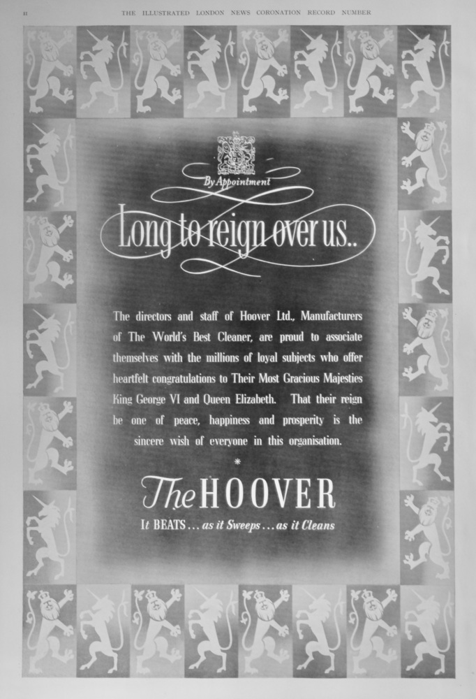 Hoover Ltd.  1937.