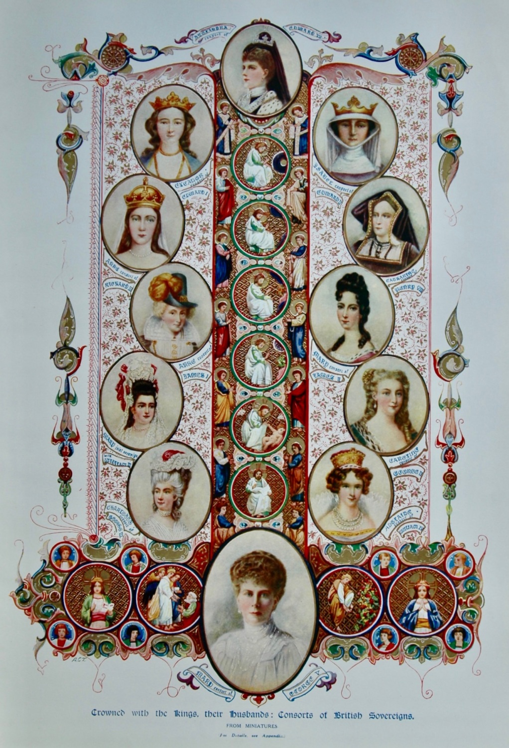 Crowned with the Kings, their husbands : Consorts of British Sovereigns.  1