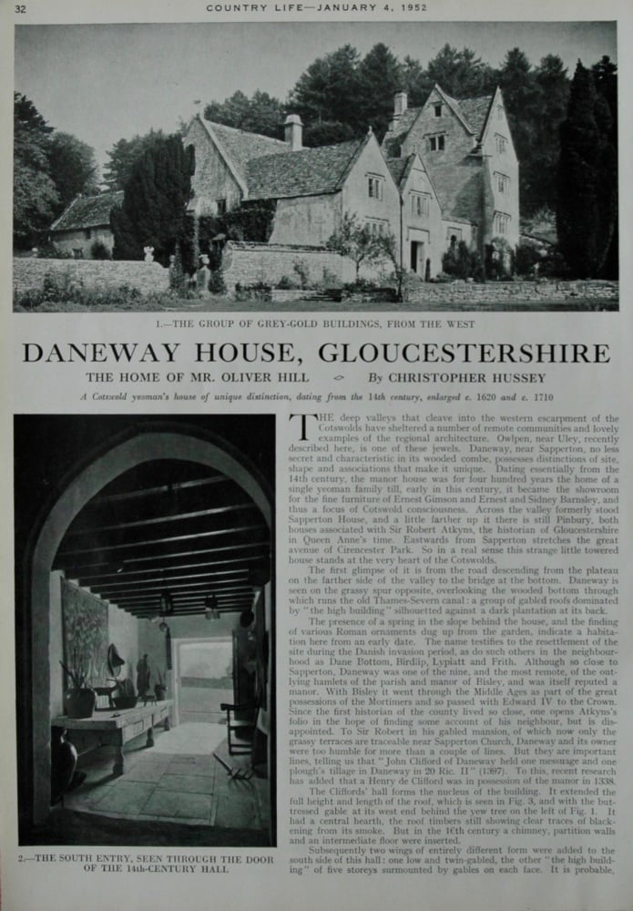 Daneway House, Gloucestershire