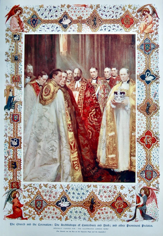 The Church and the Coronation : The Archbishops of Canterbury and York ; and other Prominent Prelates. 1911.