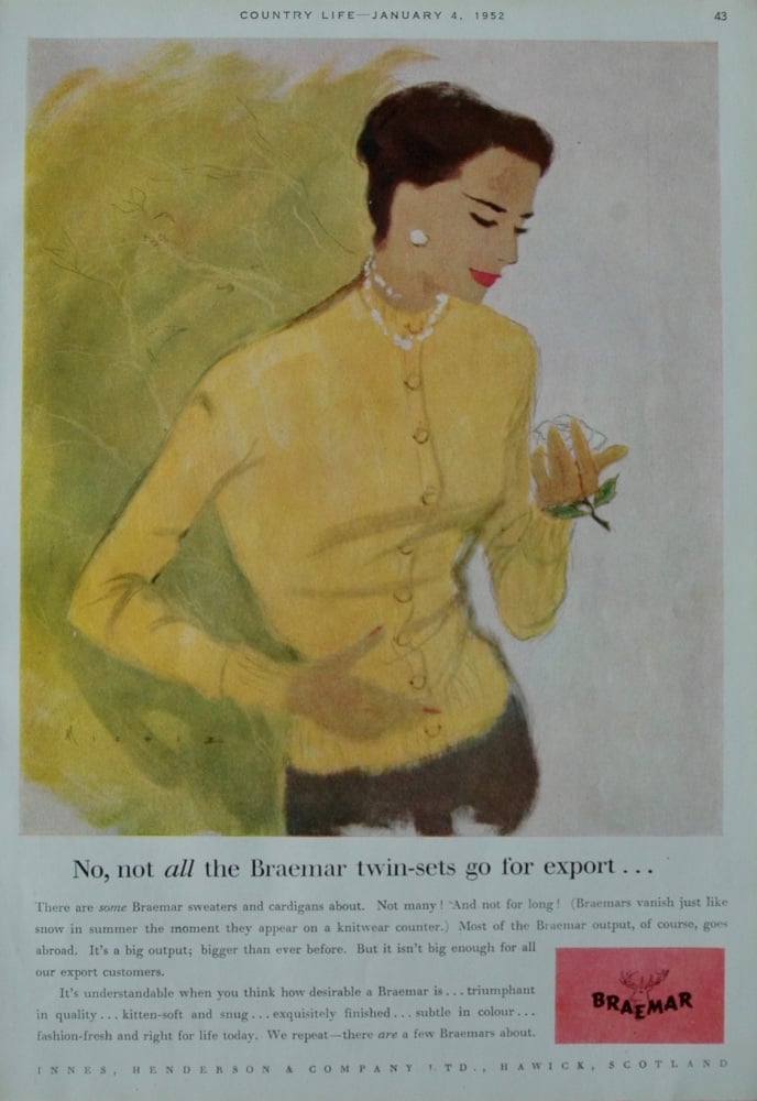 Advert for 'Braemar'