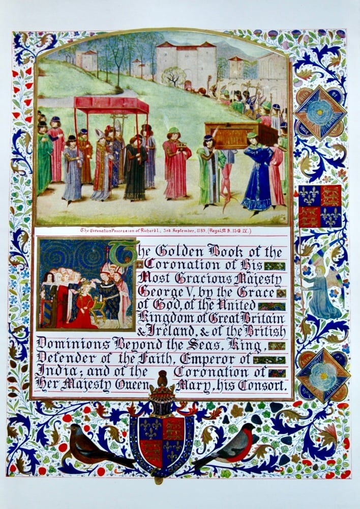 The Coronation procession of Richard I. : 3rd. September, 1189.