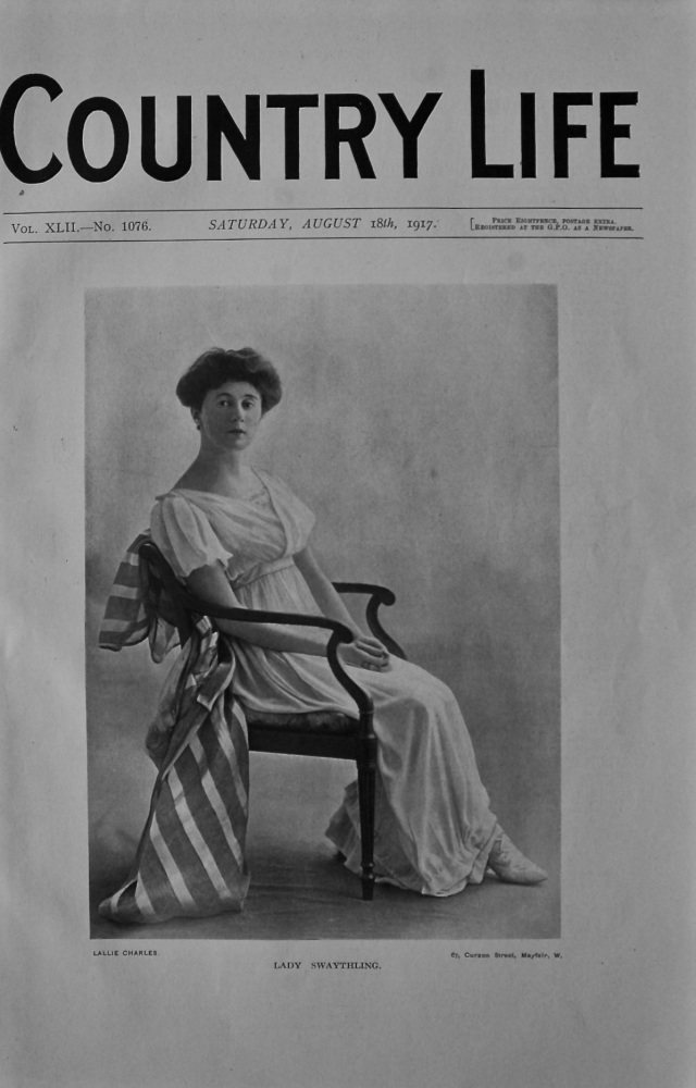 Lady Swaythling.  1917.