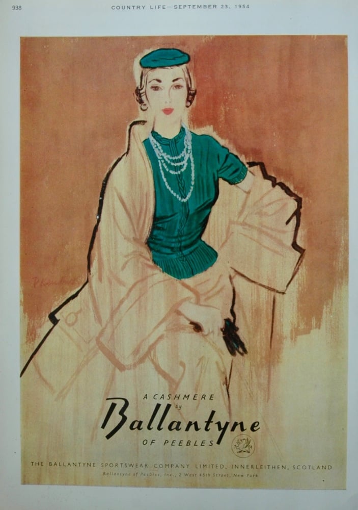 Ballantyne colour advert