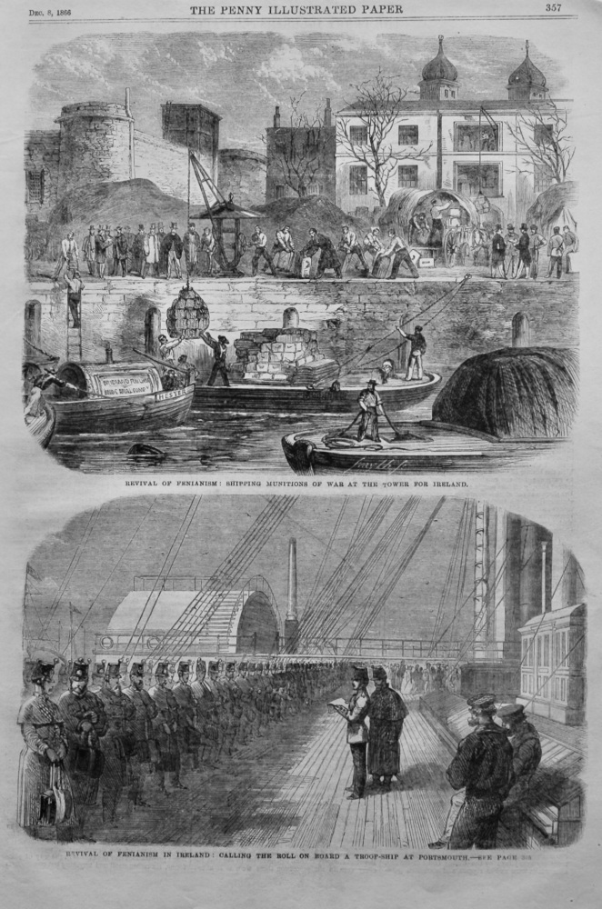 Revival of Fenianism.  1866.