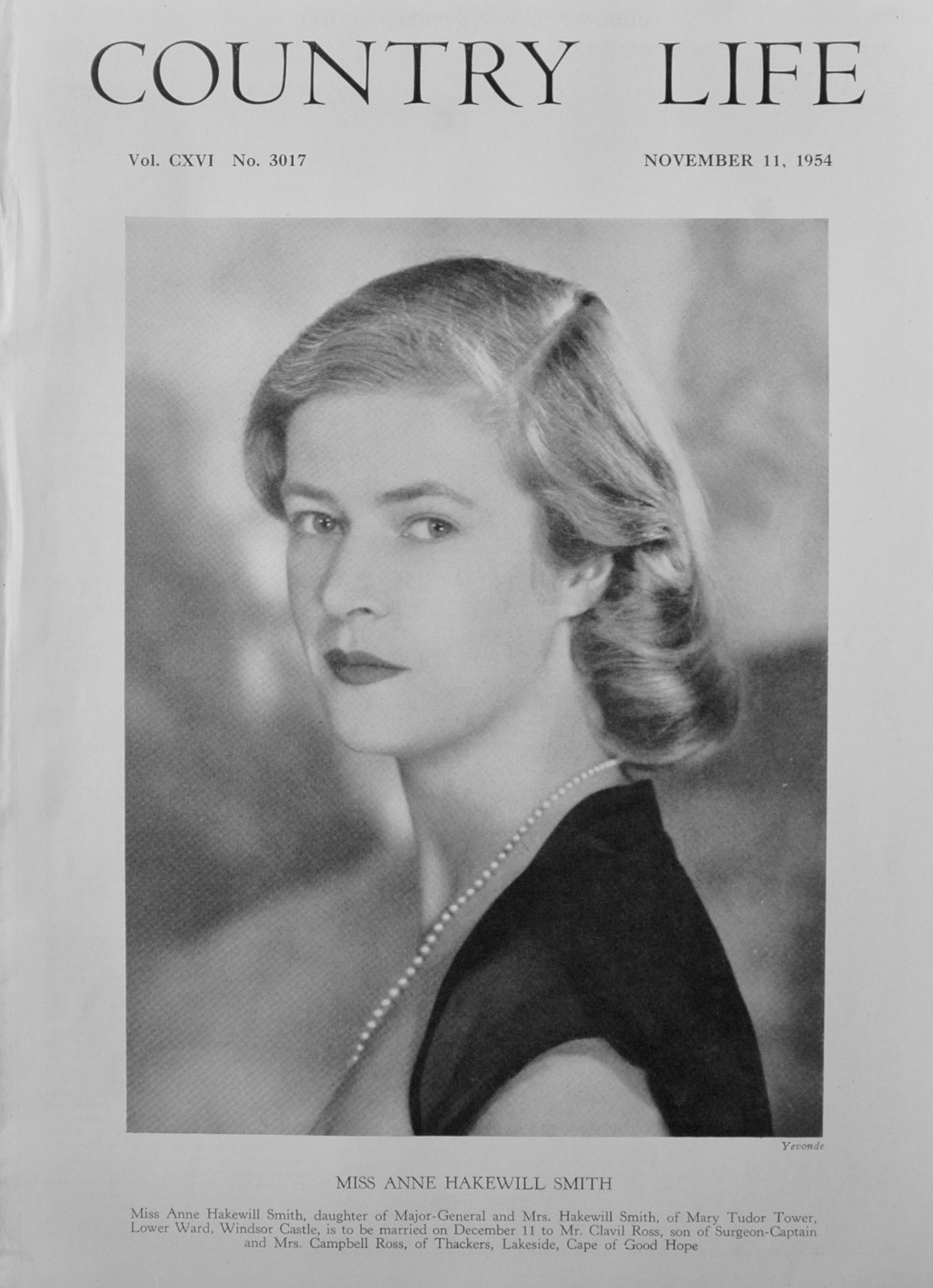 Country Life - November 11, 1954