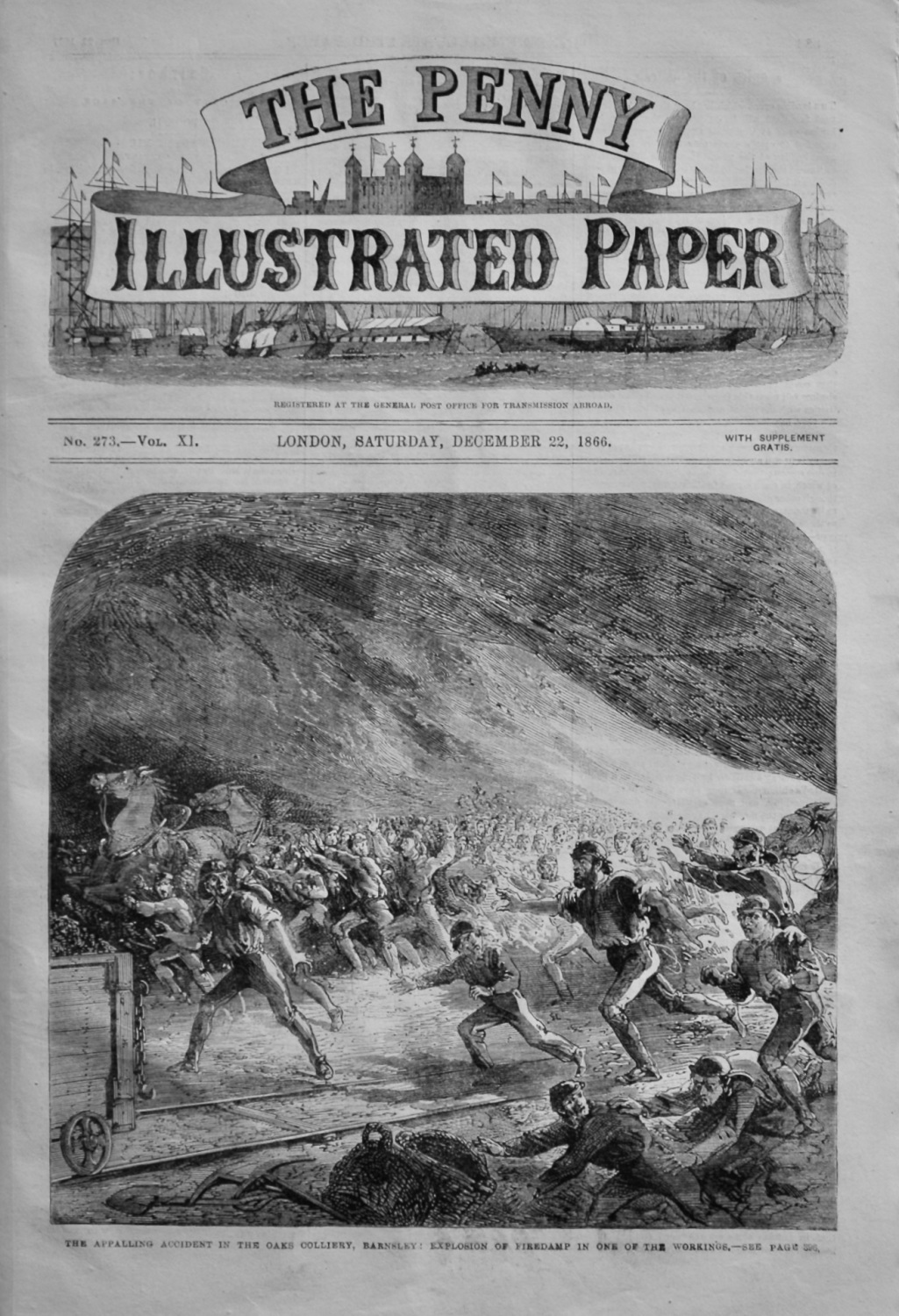 The Penny Illustrated Paper, December 22nd, 1866.