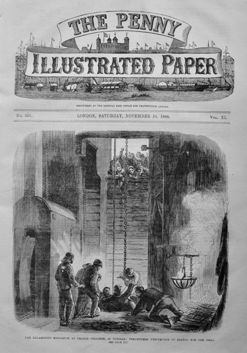 The Penny Illustrated Paper. November 3rd, 1866.