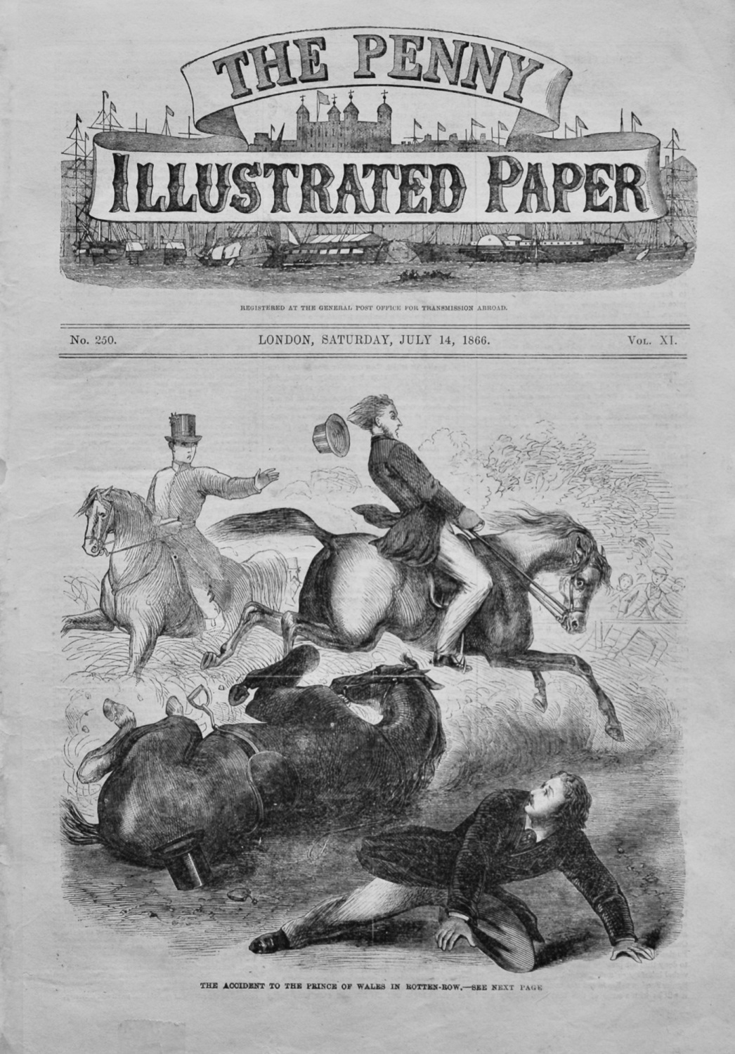 The Penny Illustrated Paper, July 14th, 1866.