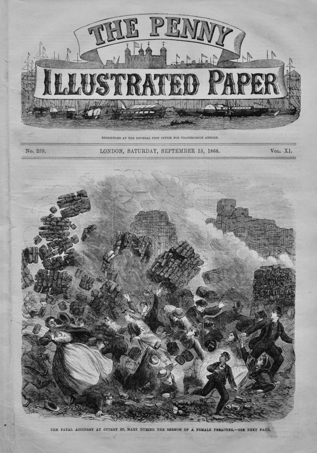 The Penny Illustrated, September 15th, 1866.