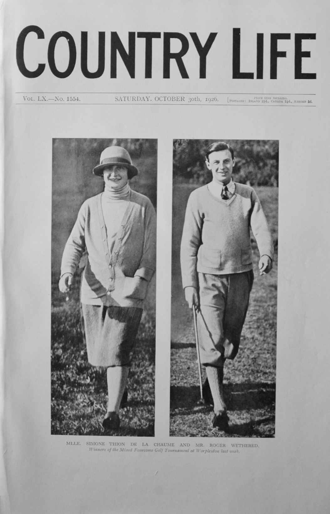 Country Life - October 30th, 1926