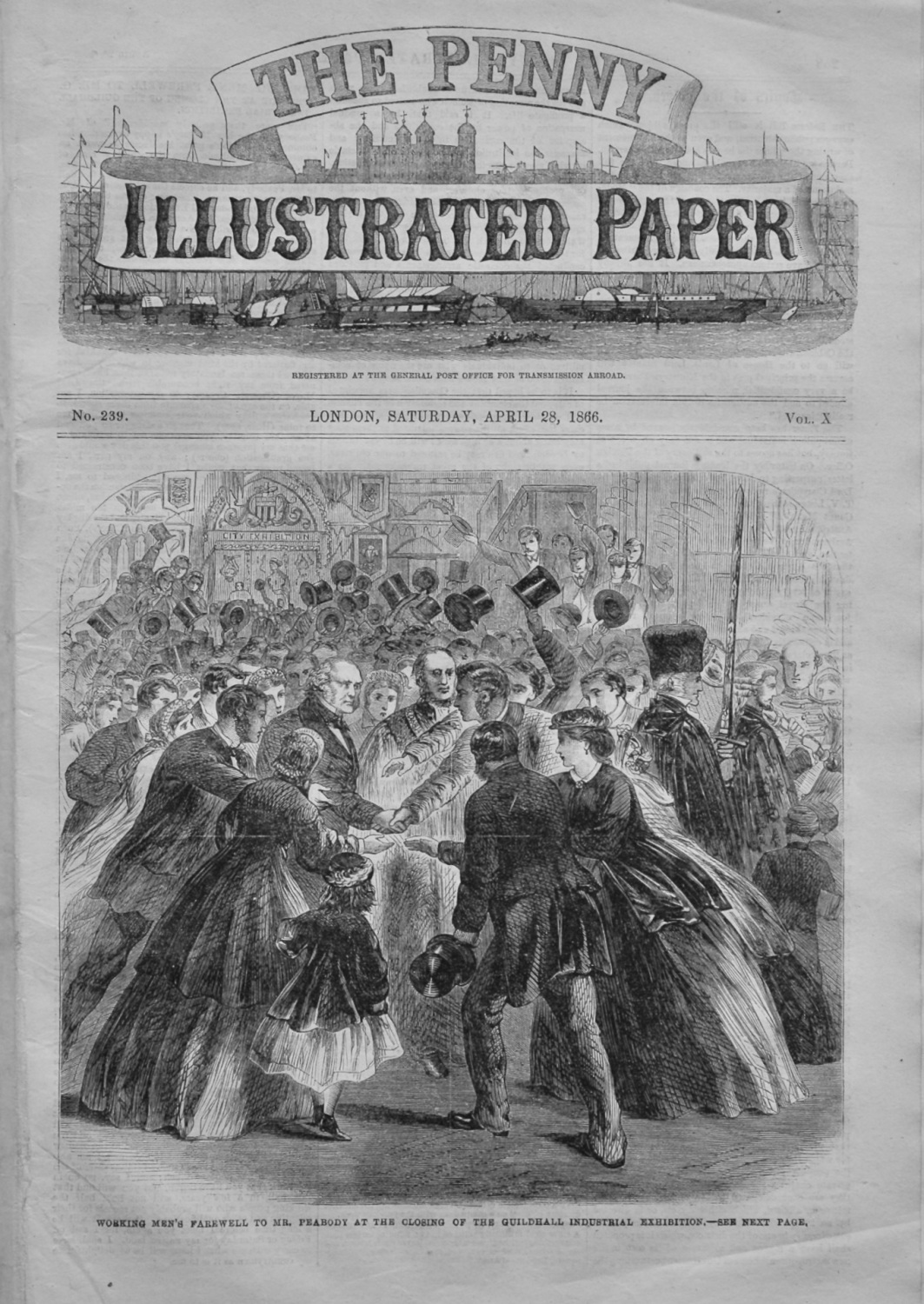 The Penny Illustrated Paper,  April 28th, 1866.