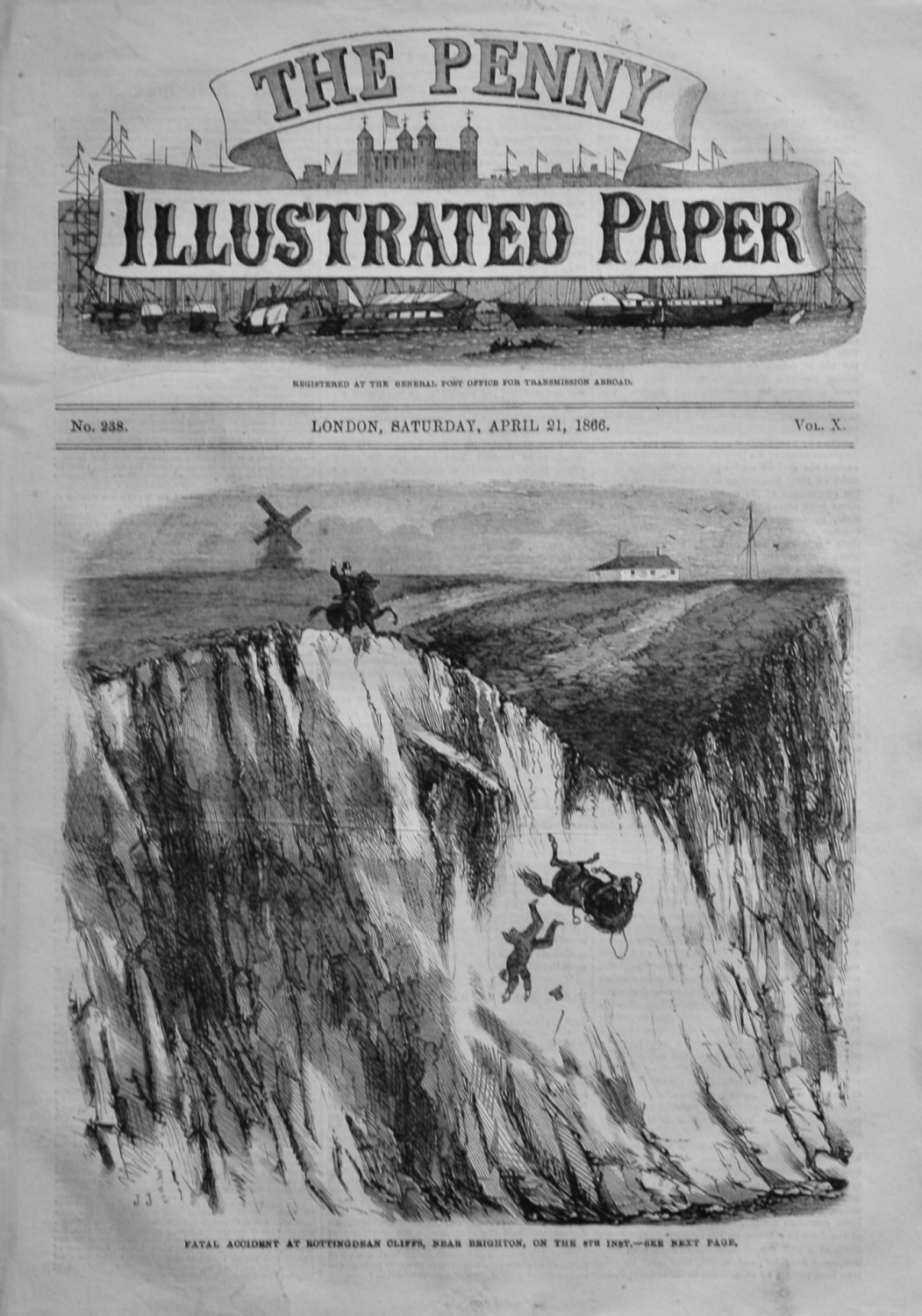 The Penny Illustrated Paper,  April 21st, 1866.
