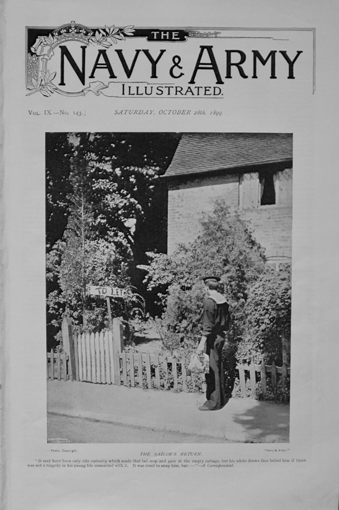 Navy and Army Illustrated - October 28th, 1899