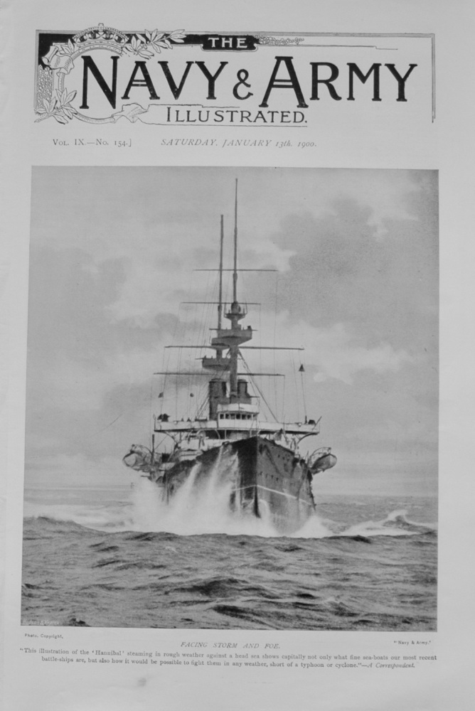 Navy & Army Illustrated,  January 13th, 1900.