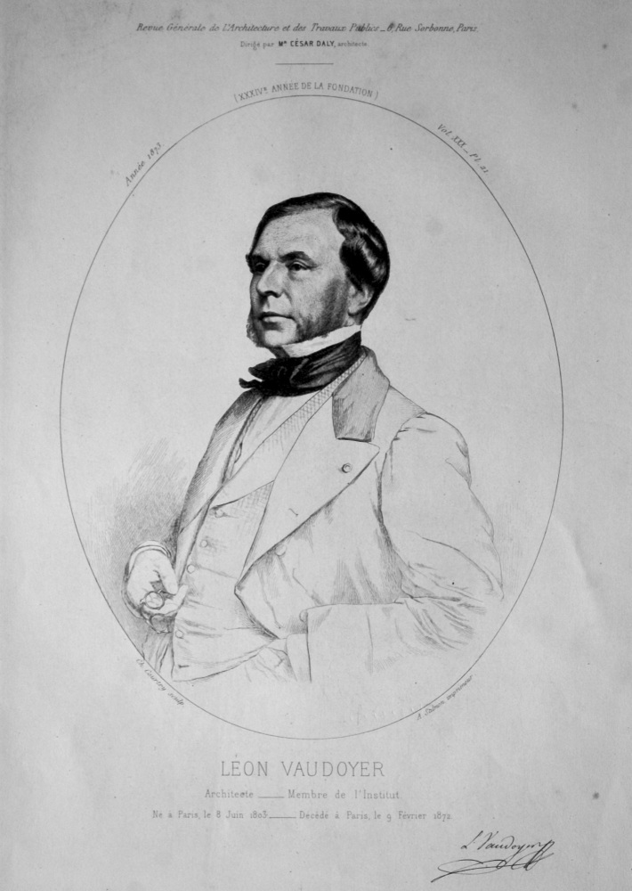 Leon Vaudoyer.  1873.