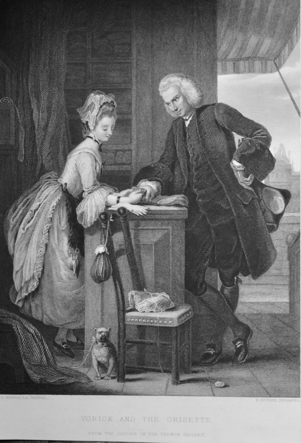 York and the Grisette.  1851.