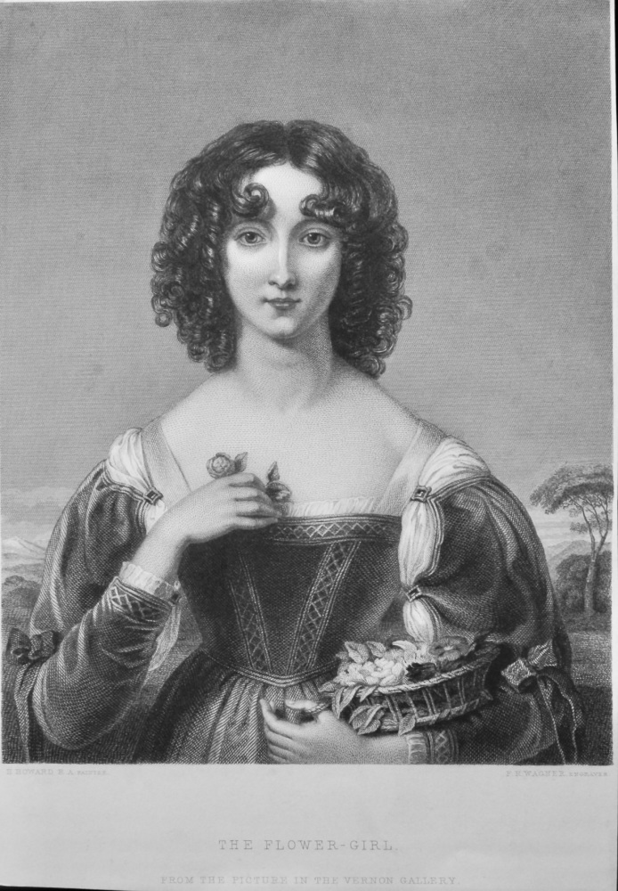 The Flower Girl. 1851.