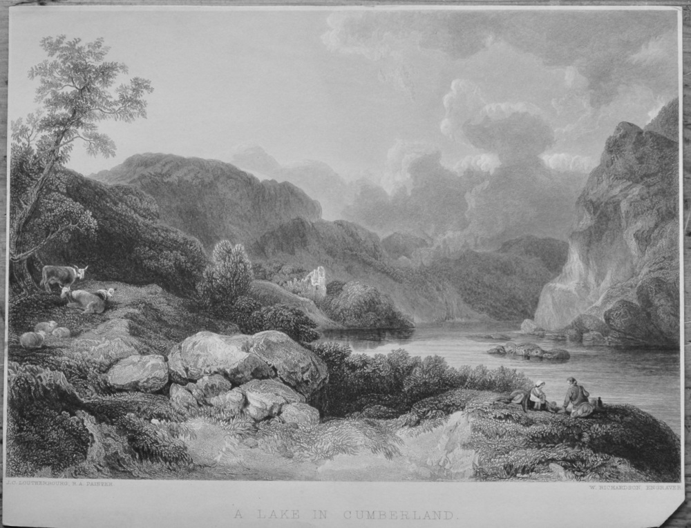 A Lake in Cumberland.  1851.