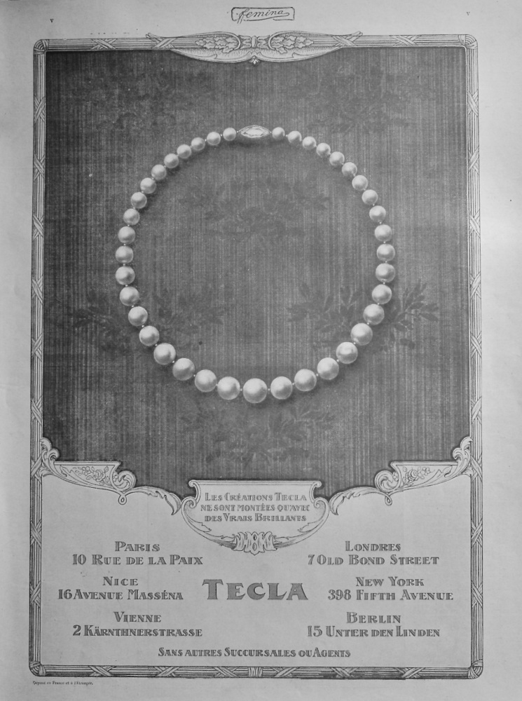 Tecla.  1912.