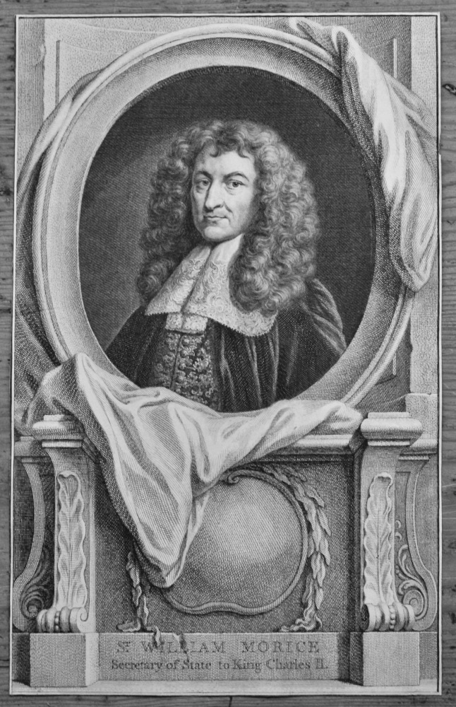 Sir William Morice, Secretary of State to King Charles II.
