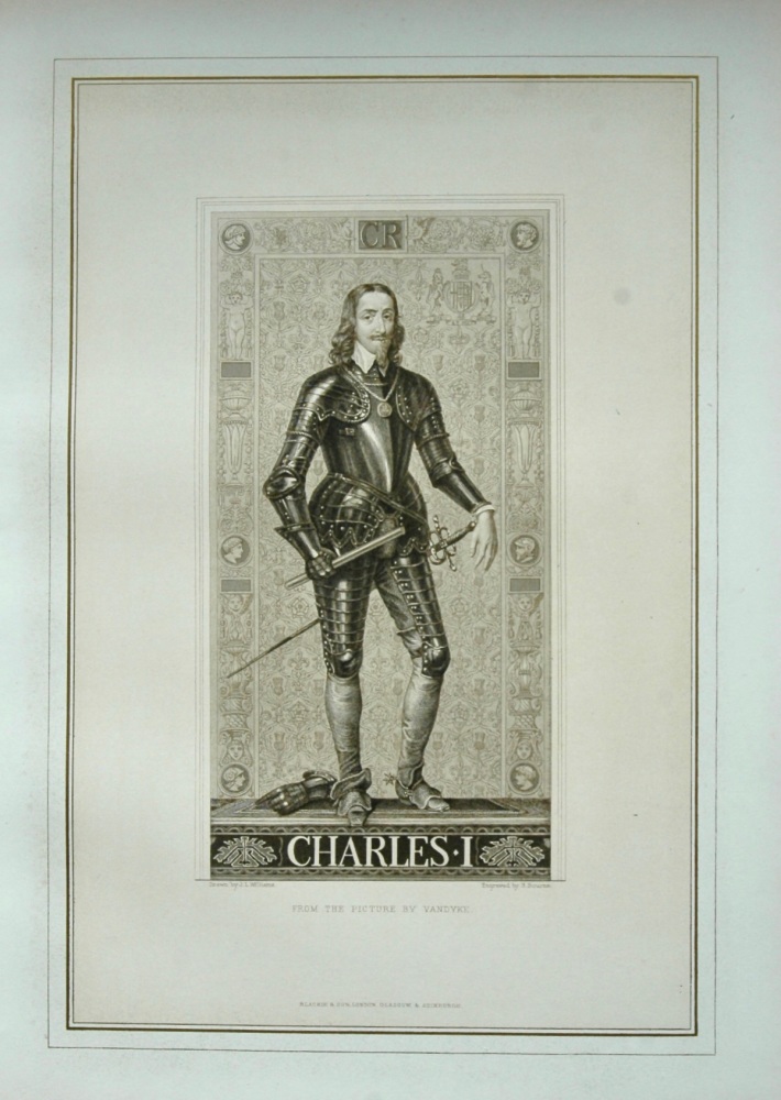 Charles I. (From the Picture by Vandyke).  1878.